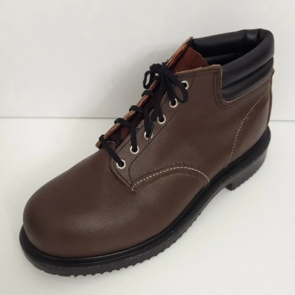 Red Wing Steel Toe‎ Brown Black SuperSole 8212 Safety Work Boots- Men's 11